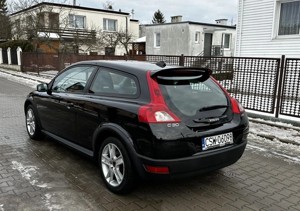 Volvo C30 cena 14900 przebieg: 205414, rok produkcji 2007 z Nieszawa małe 67